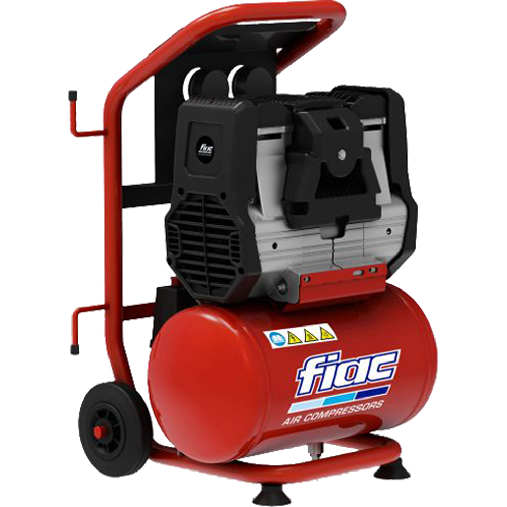 Bezolejový kompresor, velmi tichý - SILENT, kompaktní dílenský kompresor s 10l. tlakovou nádobou, výkon 230l./min., 9 bar, 230V, 2 Hp, 59dB., Magnum XS258 FIAC